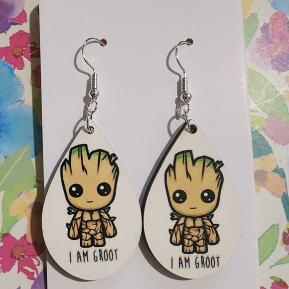 Hand Crafted Jewelry - Groot Earrings